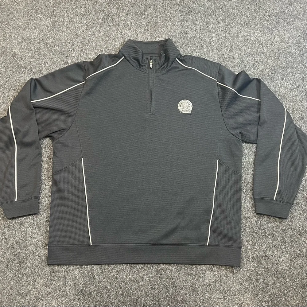 2010 PGA Championship Cutter & Buck Quarter Zip Pullover Mens XL Golf Jacket